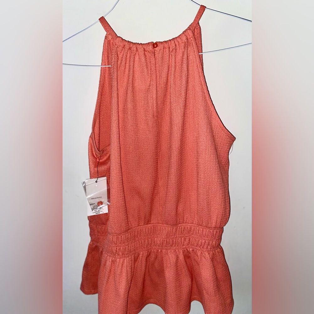 NWT SALE-Nine West Coral Sleeveless Tunic - Picture 6 of 12